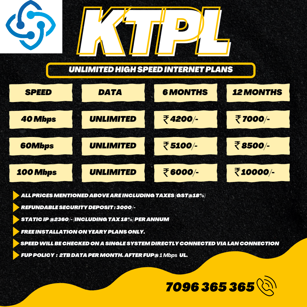 KTPL Plans